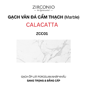 Gạch NIRO GRANITE - ZIRCONIO ZCC01 CALACATTA - 30x90cm - 4 viên/thùng(1,08m2)