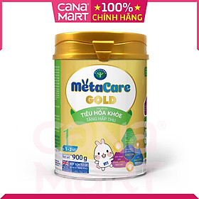 Sữa bột tốt cho bé Nutricare MetaCare Gold 1+, giúp cho bé tiêu hóa khỏe