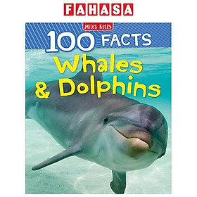 Sách ngoại văn: 100 Facts Whales And Dolphins - Miles Kelly Publishing