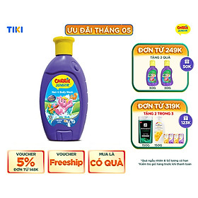 Sữa Tắm Gội cho bé Carrie Junior Hương Tinh Chất Sữa 280g