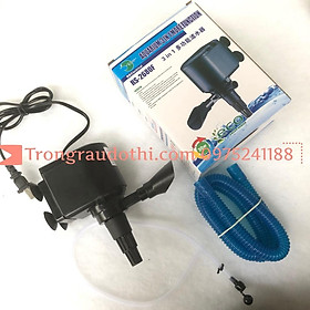 Mua Máy bơm bể cá RS-9900 hoặc máy bơm bể cá RS-2680F: công suất 30W  với 3 chức năng: bơm + lọc + sục khí  siêu im lặng