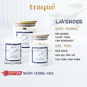 Nến thơm Candle Cup/Agaya - Hương Hoa LAVENDER