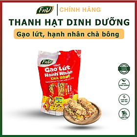 Thanh gạo lứt hạnh nhân chà bông FnV 45g