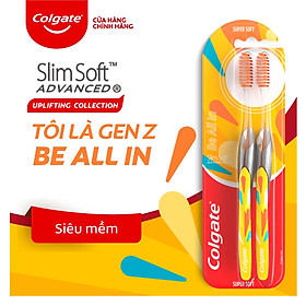 Bộ 2 bàn chải Colgate Slimsoft GenZ 4 cá tính