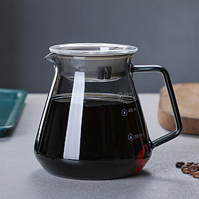 Glass Pour Over Coffee Pot  Server Coffee Pot