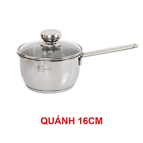 Nồi Nấu Bột Inox 430 Bếp Từ 3 Đáy Nắp Kính Fivestar