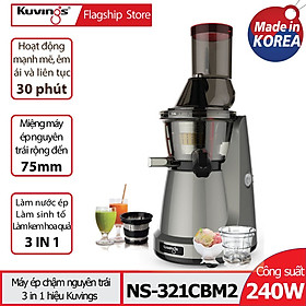 Mua Máy Ép Chậm Kuvings NS-321CBM2 (Bạc) - Hàng Chính Hãng