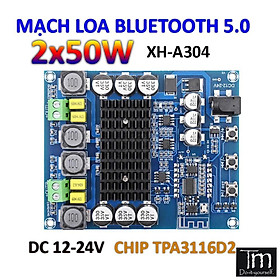 Mạch Loa Bluetooth 5.0 Khuếch Đại 2x50W Chip TPA3116D2