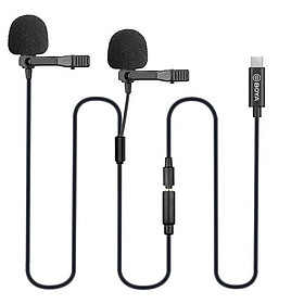 Mua Micro thu âm cài áo BOYA BY-M3D Type-C Hàng chính hãng