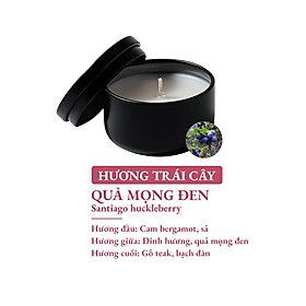 Nến thơm tealight mini BYME cao cấp 50G sáp đậu nành organic decor trang trí nhà cửa tạo hương thơm khử mùi làm quà