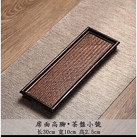Mua khay đựng ấm trà bằng tre/phụ kiện trà đạo phong cách Nhật Bản