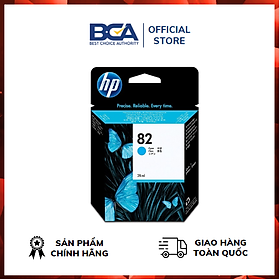 Mua Mực In phun HP 82 Cyan Ink Cartridge (C4911A) 69ml - Hàng chính hãng