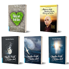 Combo Không Diệt Không Sinh + Hiểu Về Trái Tim + Muôn Kiếp Nhân Sinh - Khổ Nhỏ (Bộ 5 Quyển)