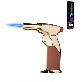 Mua Combo Hộp Quẹt Bật Lửa Khò 1 Tia Để Bàn ZB 529 + Tặng Bình Bơm Ga Chuyên Dụng Cho Bật Lửa