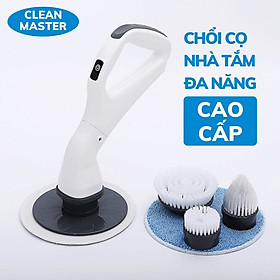 BÁO GIÁ Chổi Cọ Sàn | Shopee Lazada Sendo Tiki mới nhất 52 Chổi cọ nhà tắm bằng điện CLEAN MASTER cọ bề mặt sàn nhà, bồn rửa mặt, bồn tắm, gương kính