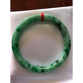 VÒNG TAY NỮ LÝ SƠN THỦY SAO 50MM HÀNG MỚI XANH BÔNG ĐẬM ĐẸP ĐÁ CẨM THẠCH TỰ NHIÊN NỮ 48KG -56KG