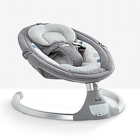 Nôi Rung Điện Tự Động Cho Bé - KUB - Model Mới 2019, Màn Hình Cảm Ứng LED, Phát Nhạc Qua Điện Thoại Bằng Bluetooth, Điều Khiển Từ Xa