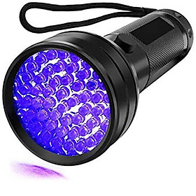 Mua Đèn pin Led UV 51 bóng khu vực sáng rộng nhỏ gọn cầm tay với bước sóng 395nM