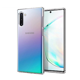 Ốp lưng dẻo silicon cho Samsung Galaxy Note 10 hiệu Ultra Thin (siêu mỏng 0.6mm, chống trầy, chống bụi) - Hàng nhập khẩu - Clear