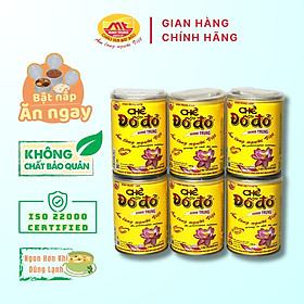 Chè Đỗ Đỏ Minh Trung 365g Không Chất Bảo Quản - Combo 6 Lon Chè Đỗ Đỏ 6