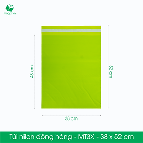 MT3 - 38x52 cm - Túi nilon TIẾT KIỆM gói hàng - 500 túi niêm phong đóng hàng