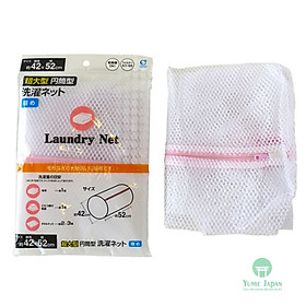 Túi giặt quần áo dạng ống to (đường kính 52cm) Japan Tặng Cafe MeetMore