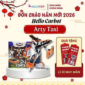 Đồ Chơi Mô Hình Lắp Ráp Xe Hơi Biến Hình Cỡ Lớn HELLO CARBOT Arty Taxi