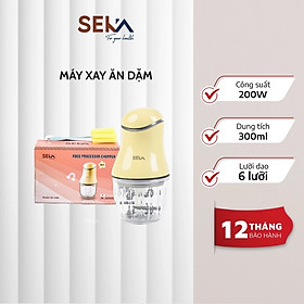 Máy Xay Thịt Ăn Dặm 6 Lưỡi SEKA SK1396 - Hàng Chính Hãng