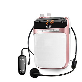 Mua SOAIY S-718 - Máy Trợ Giảng Không Dây (2.4G)  Công Suất 10W  Hoạt Động 12 Giờ - Hàng Chính Hãng
