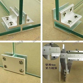 Mua Pass kẹp gia cố kính không cần khoan lỗ