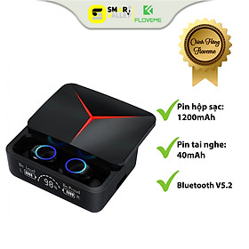 Mua Tai Nghe Gaming Không Dây Bluetooth Floveme M90 Pro  Nắp Trượt  Pin 4h  Âm Thanh To Rõ  Độ Trễ Thấp  Kiêm Sạc Dự Phòng  Hàng Chính Hãng.