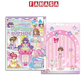 Sách - Bóc Dán Thông Minh - Phát Triển Kỹ Năng Toàn Diện - Trò Chơi Đóng Vai - Thời Trang Dạ Hội