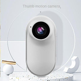 Camera chuyển động ngón tay cái Máy ghi âm lái xe Thể thao thú cưng Máy ảnh kỹ thuật số HD 1080p Camera mini Camera cảnh sát có màn hình Màu sắc: camera không có thẻ