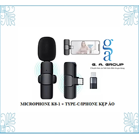 Mua Mic Thu Âm K8-1 Type-C Ai Phôn