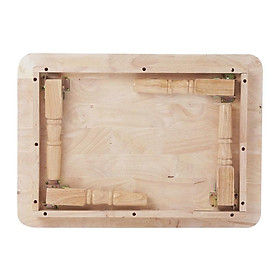 Mua Bàn Xếp Gọn Chân Tiện (50cm x 70cm) Gỗ Tự Nhiên 100%- TN