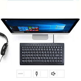 Mua Bàn Phím Mini K600 Có Dây Màu Đen Chất Lượng Cao