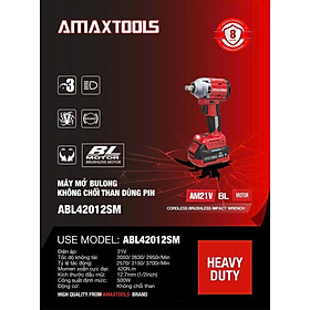MÁY VẶN ỐC PIN 21V ABL42012SM BODY AMAXTOOLS - HÀNG CHÍNH HÃNG