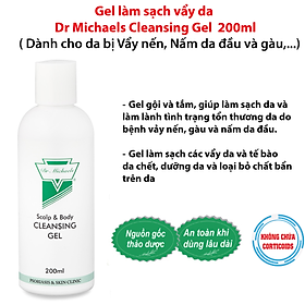 GEL LÀM SẠCH DA DR MICHAELS CLEANGSING GEL 200ML ( Australia )