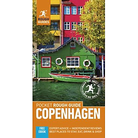 Sách - Pocket Rough Guide Copenhagen (Travel Guide with Free eBoo by Rough Guides Taraneh Jerven (UK edition, paperback)