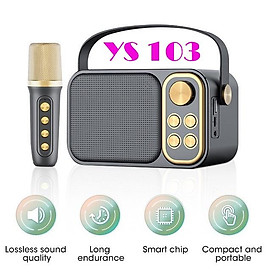 Mua LOA KARAOKE MINI KÈM MIC KHÔNG DÂY YS-103 YS103