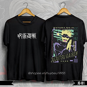 Áo thun anime Jujutsu Kaisen, áo phông in hình jujutsu kaisen 4 mẫu HOT giá rẻ