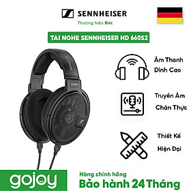 Tai nghe chụp tai FULL SIZE SENNHEISER HD 660S2 - Hàng Chính Hãng