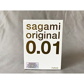 Bcs Sagami 0.01 mm (H2) - Mỏng Nhất Thế Giới - Non Latex - Không Mùi Cao Su - Chống Dị Ứng - Có Tem Nhập Khẩu - 100% Hàng Chính Hãng