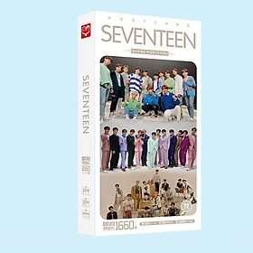 (BÌA NGẪU NHIÊN) Hộp ảnh POSTCARD mẫu mới SEVENTEEN idol Kpop