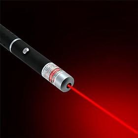 Con trỏ laser Công suất cao Ngọn lửa quân sự Đốt cháy ánh sáng xanh Chùm tia nhìn thấy Phụ kiện săn bắn mạnh mẽ Phụ kiện đồ chơi cho mèo Đèn pin Bút laser Màu sắc: Đỏ