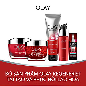 Trọn bộ 5 sản phẩm chống lão hóa Olay Regenerist