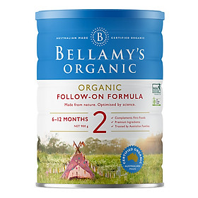 Sữa Công Thức Hữu Cơ Bước 2 Bellamy s Organic 900g