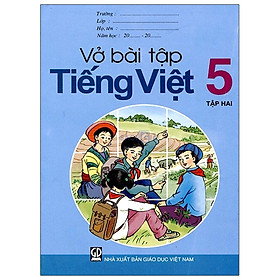 [Download Sách] VBT Tiếng Việt 5/2 (Kèm Thẻ Học Online I-SEE) (2021)