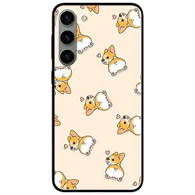 Ốp lưng dành cho Samsung S23 - S23 Plus - S23 Ultra - A34 5G - A54 5G mẫu Cún Corgy Làm Kiểu