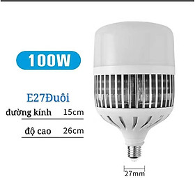 Mua Bóng đèn LED BULB Trụ nhôm 50W 100W 150W